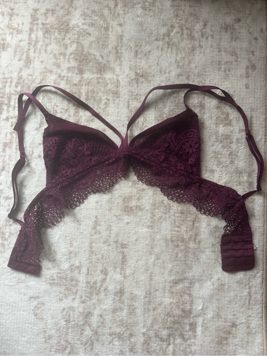 Victoria's Secret Other - Victoria’s Secret Burgundy Lace Bralette